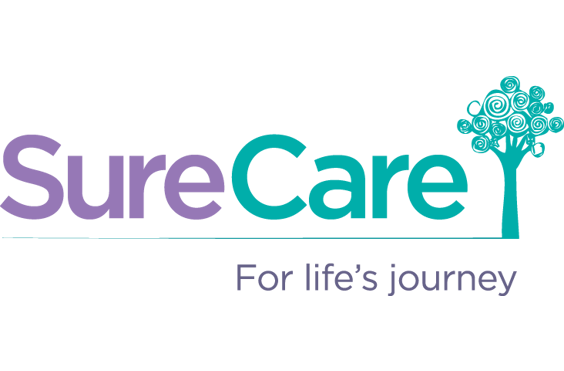SureCare York - A company logo