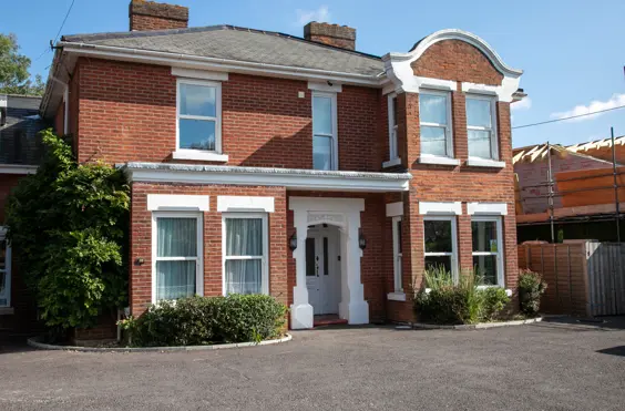 Abbey House - outside view of care home