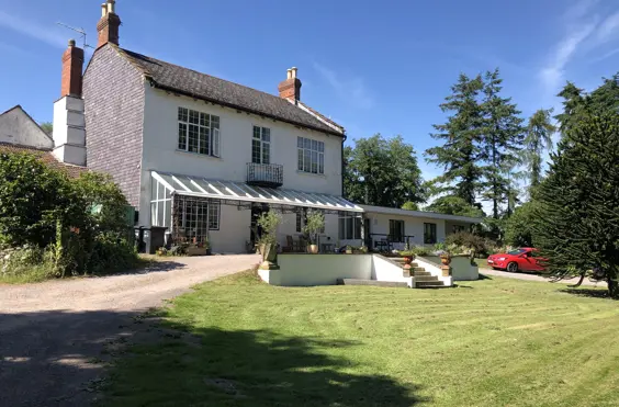 Eleighwater House - An outside view of the home
