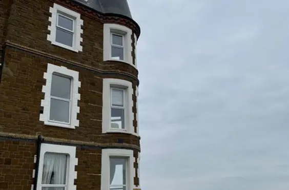 Beach View - outside view of care home