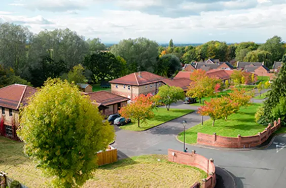 Copperclay Mews - outside view of care home