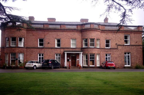Alne Hall - outside view of care home