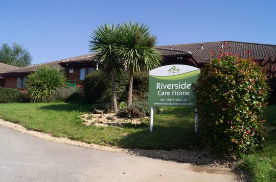 Riverside Care Home - outside view of care home