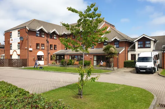 Abbotts Court Care Home - outside view of care home