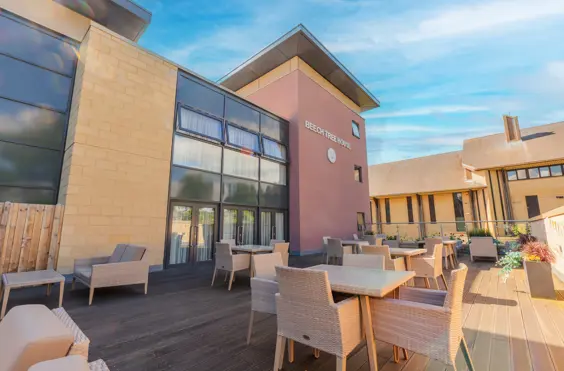 Beech Tree House - An outside view of the home