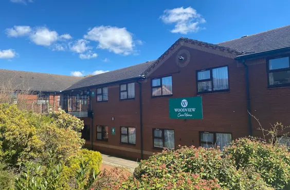 Woodview Care Home - outside view of care home