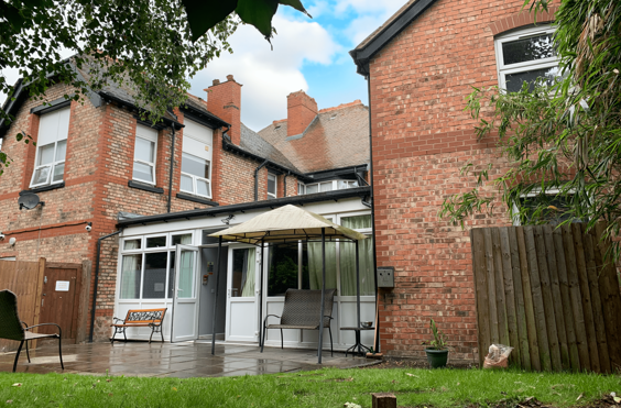 Cheshire House - outside view of care home