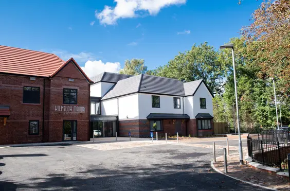 Wilmslow Manor Care Centre - An outside view of the home