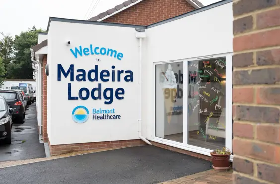 Madeira Lodge - outside view of care home