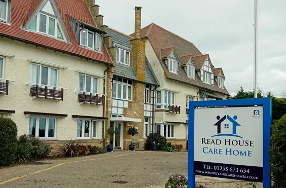 Read House - outside view of care home