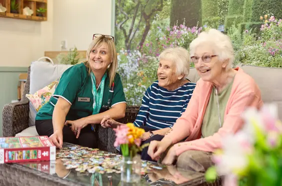 Nodens Manor Care Home - outside view of care home