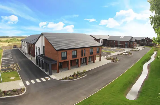 Windmill Lodge - outside view of care home