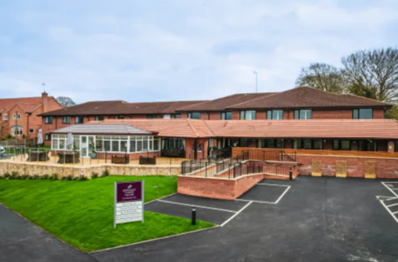 Edingley Lodge Care Home - outside view of care home