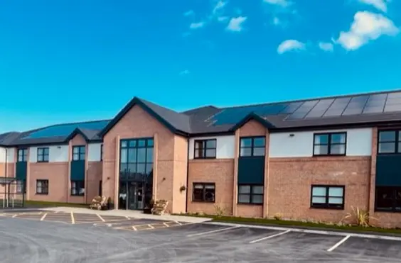 Montagu Hall Care Home - outside view of care home