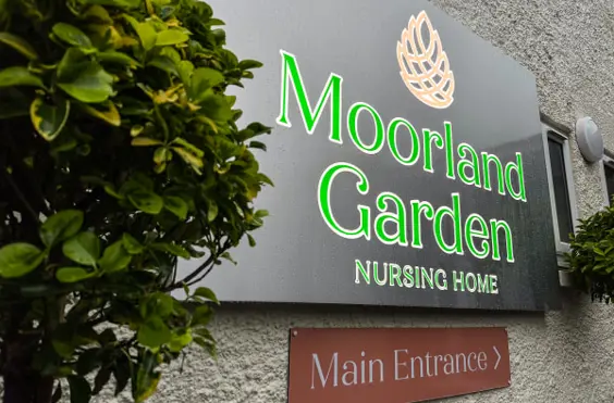 Moorland Garden Nursing Home - outside view of care home
