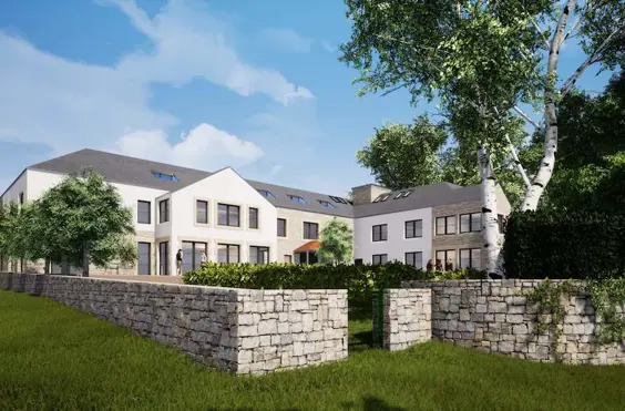 Rowan Park Care Home - outside view of care home