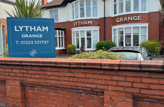 Hollins Lodge Care Home - outside view of care home