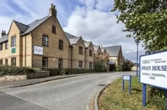 Swan House - outside view of care home