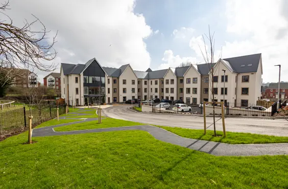 Claremont Manor Care Home - outside view of care home