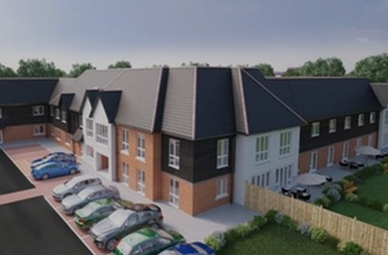 Greenwood Court Care and Nursing Home - outside view of care home