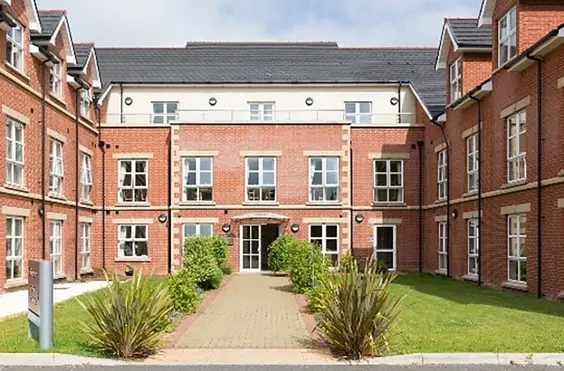Westbury Court Care Home - outside view of care home