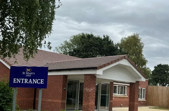 St Mary's Lodge - outside view of care home