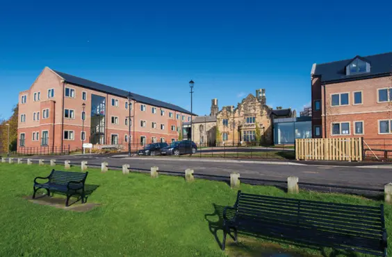 Seacroft Grange Care Village - An outside view of the home