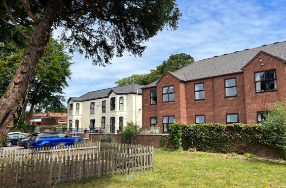 Hillcrest - outside view of care home