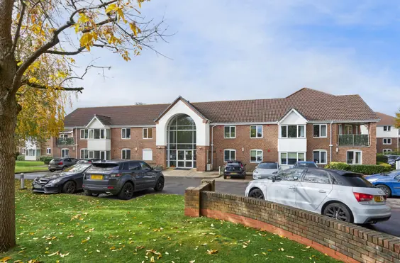 Priory Court Care Home - An outside view of the home
