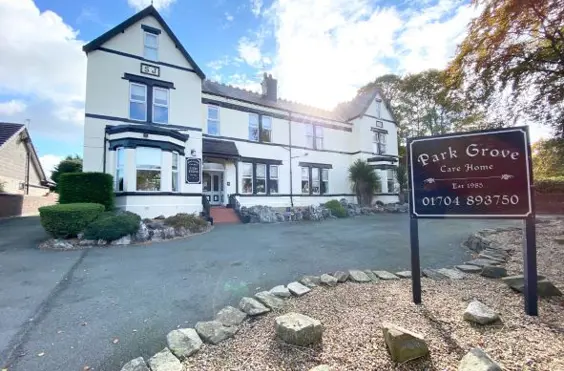 Park Grove Care Home - outside view of care home