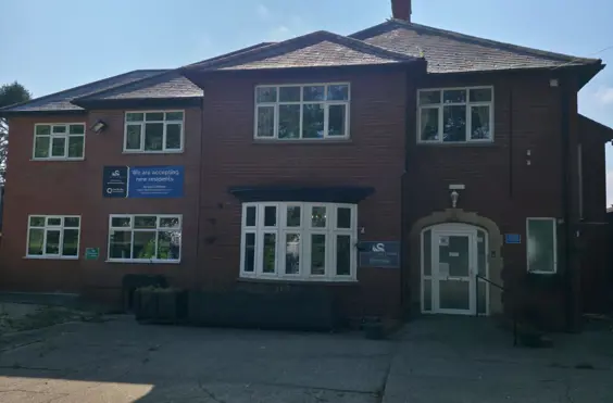 Swan Care Home - outside view of care home