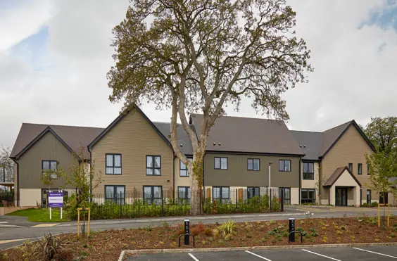 Bateman House Care Home - outside view of care home