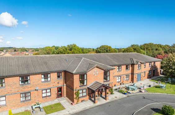 Northlea Court - outside view of care home