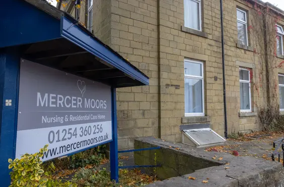 Mercer Moors - outside view of care home