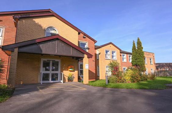 Brockworth House Care Centre - outside view of care home