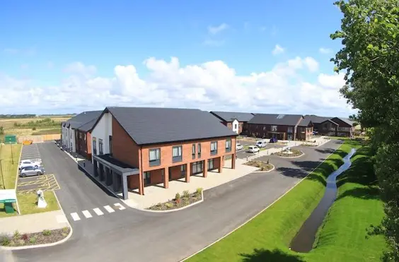 Windmill Lodge - outside view of care home
