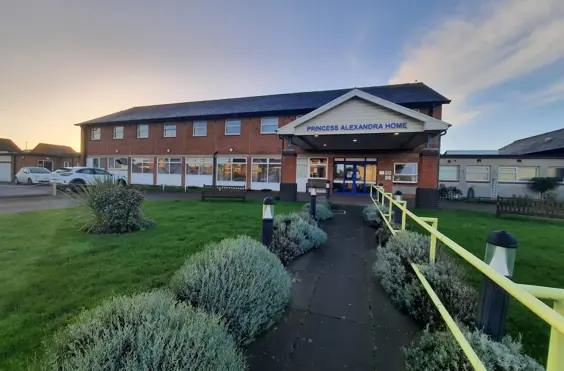 Princess Alexandra Home For The Blind - outside view of care home