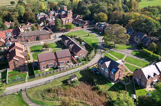 Meadow View - outside view of care home