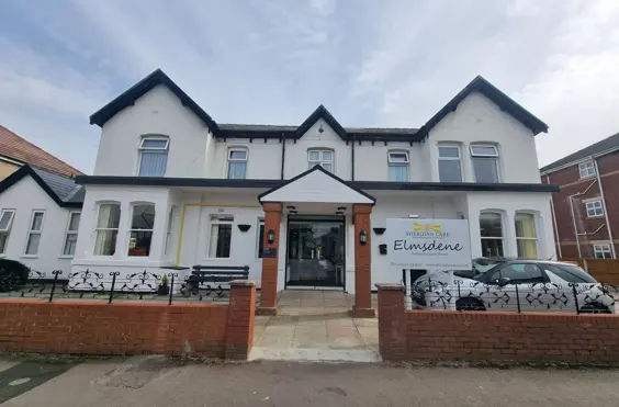 Elmsdene Care Home - outside view of care home