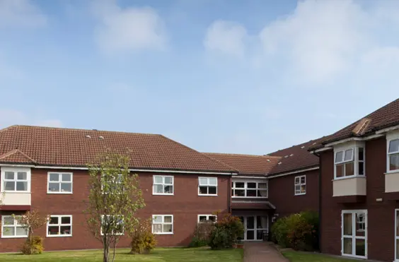 Warrior Park Care Home - outside view of care home