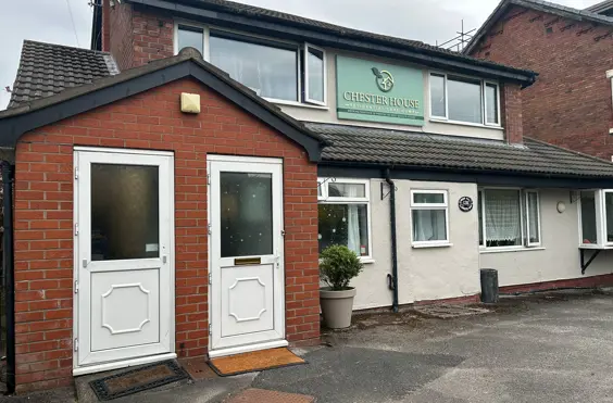 Chester House Care Home - An outside view of the home