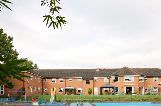 Flower Park Care Home - outside view of care home