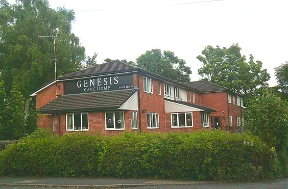 Genesis Care Home - outside view of care home