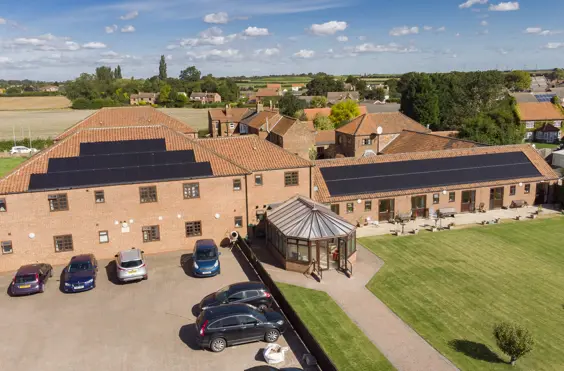 South Moor Lodge Care Home - outside view of care home