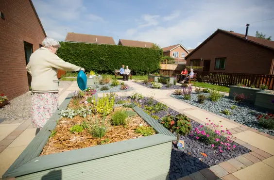 Apple Tree Care Home - outside view of care home