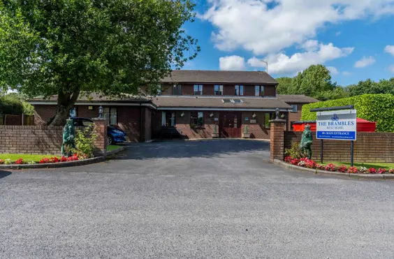 The Brambles Rest Home - outside view of care home