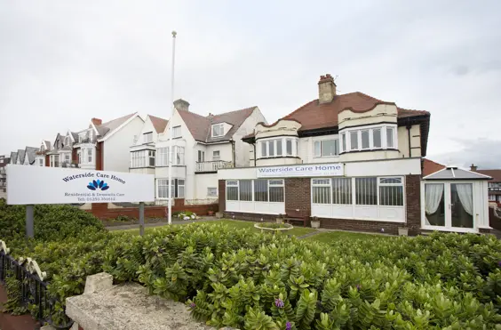 Waterside Care Home - outside view of care home