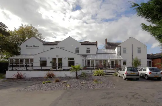 Flixton Manor - outside view of care home