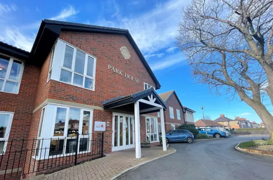 Park House - outside view of care home