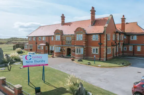 New Thursby Nursing Care Home - outside view of care home
